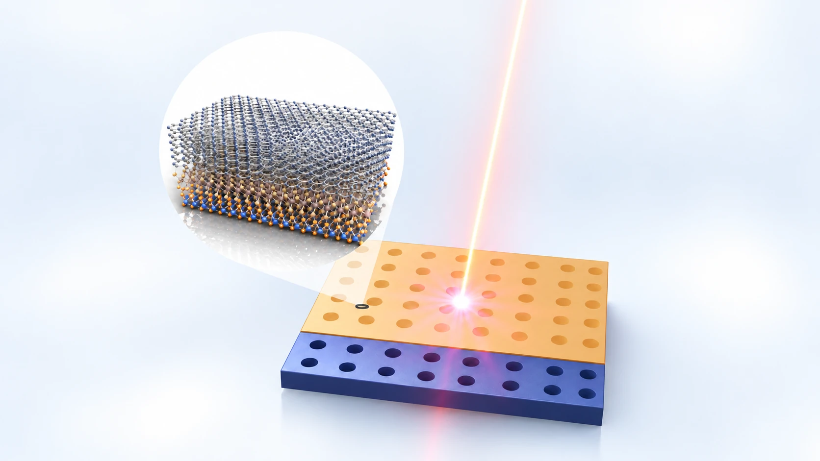 Atomically thin material closely coupled to a topological photonic crystal with a bent edge-state path